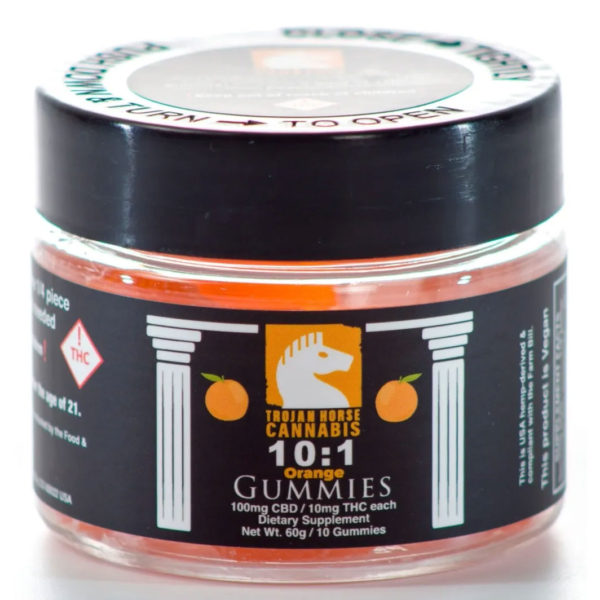 Trojan Horse Orange Gummies 10 ct